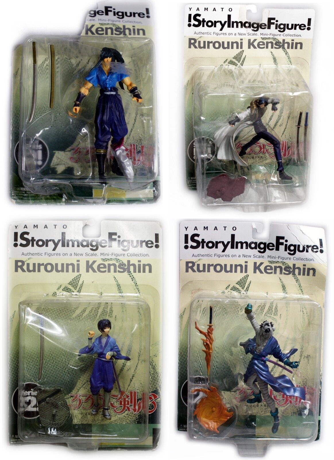 Rurouni Kenshin Aoshi Shinomori Story Image Figure SIF JAPAN ANIME MANGA -  Japanimedia Store