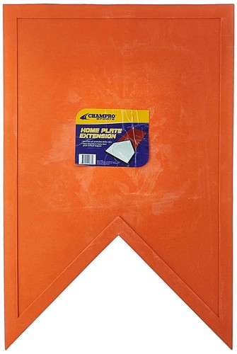 Champro Home Plate Extension (Orange) , 17” x 25” 