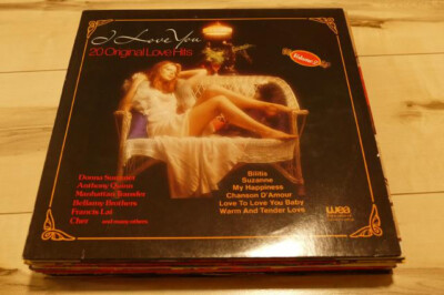 VA Sampler - I Love You - Original Hits - Lovesongs Pop Soul - Album Vinyl LP
