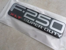 99-04 NEW Ford F-250 Super Duty Front Fender-Emblem Badge Nameplate F81Z16720RA