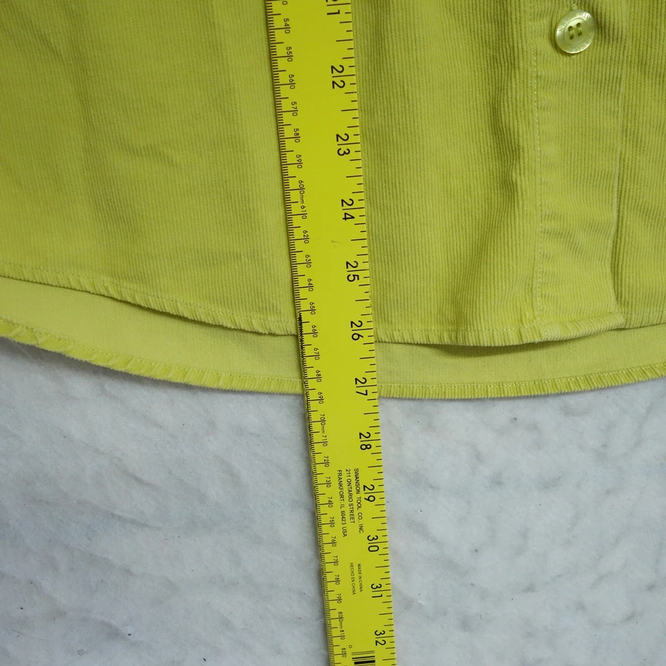 Camisa NY Jeans New York & Company Para Hombre Talla S Verde 100% Algodón Manga Larga Foto 4 de 4