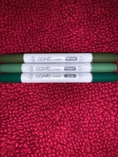 ✨3pc Copic CIAO Markers -Set BG96 Bush, YG67 Moss, G28 Ocean Green✨