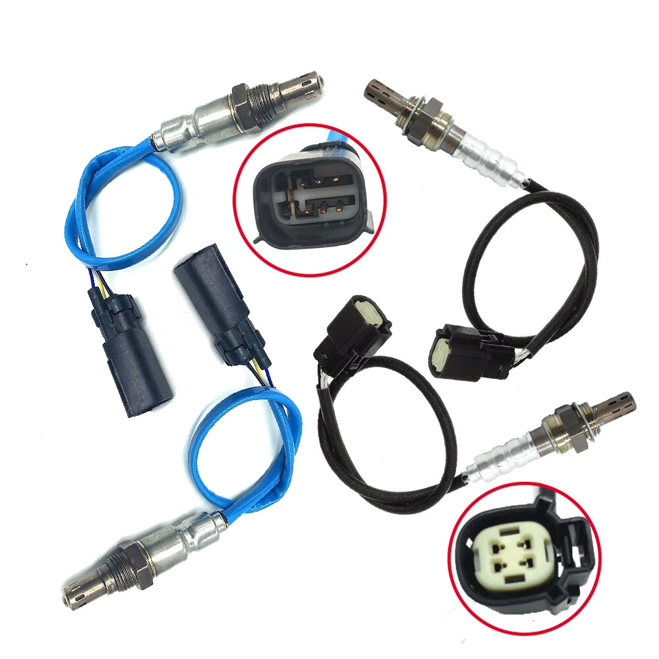 4X Oxygen Sensor Up+Down For 2015 Ford Transit-150 & 2013-16 Lincoln MKZ MKT MKS - Image 3 of 4