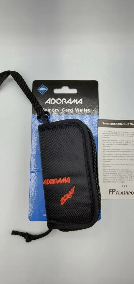 NEW Adorama Slinger Digital Memory Card Wallet - Holds 12 Cards #SLMW10 - Image 2 of 4