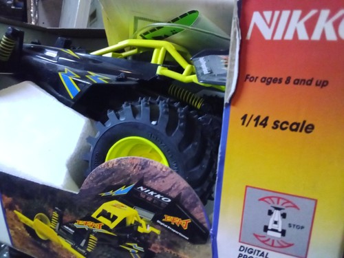 RARE VTG R/C NIKKO BRAT BUGGY 9.6V Great Condition - Picture 13 of 14