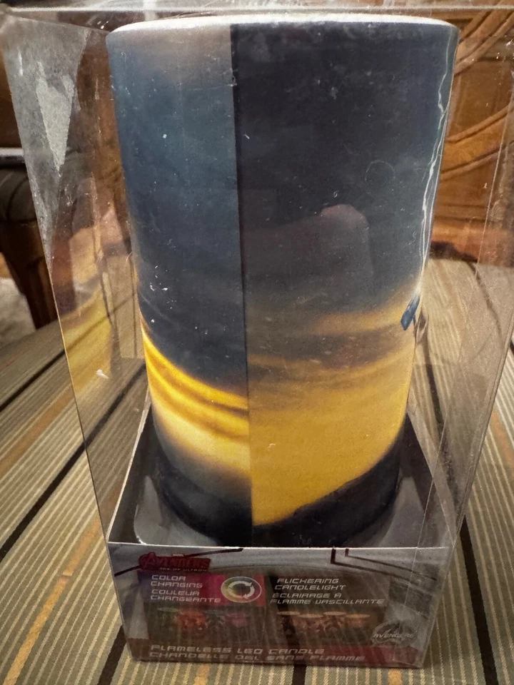 НОВАЯ беспламенная меняющая цвет свеча Avengers Age of Ultron - Изображение 2 из 4