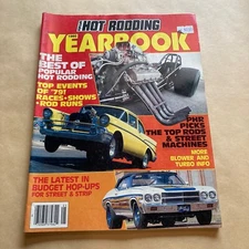 VINTAGE 'POPULAR HOT RODING' 1980 YEARBOOK MAGAZINE' MOTOR CAR ROD RUNS HOP-UPS