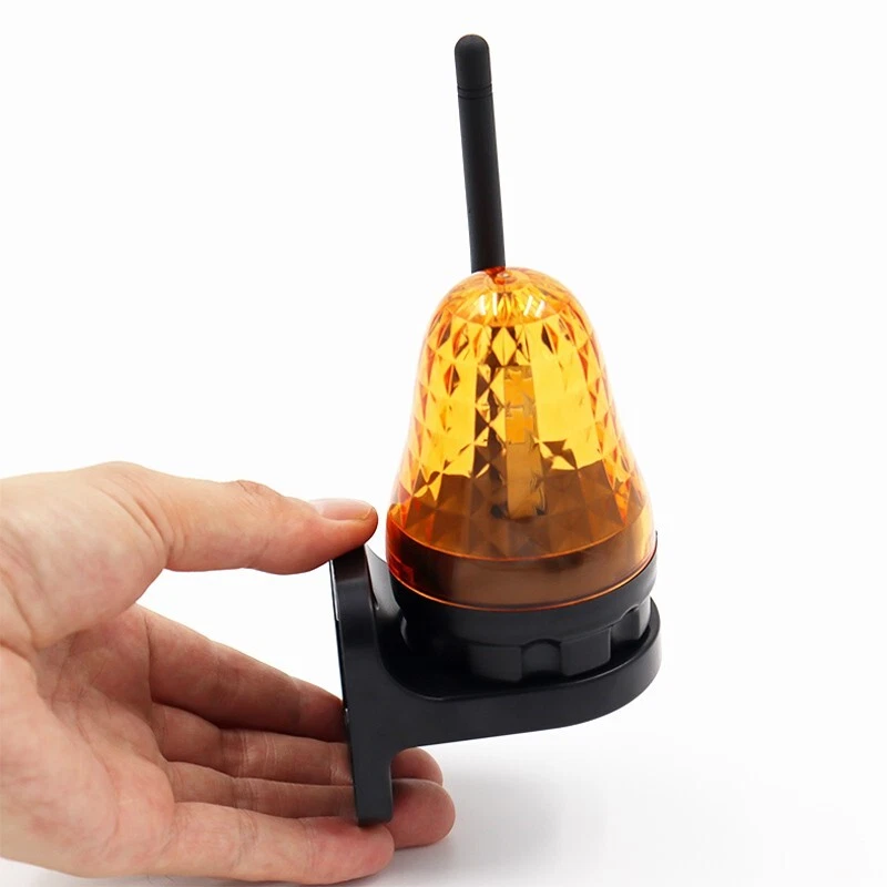 Flashing lamp 12-265V wall mounted blinker alarm light for sliding & swing gate - Image 4 of 4