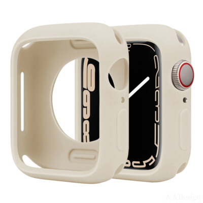 Schutzhülle Für Apple Watch iWatch3 4 5 6 7 8 Stoßfest Silikon Cover Case Hülle