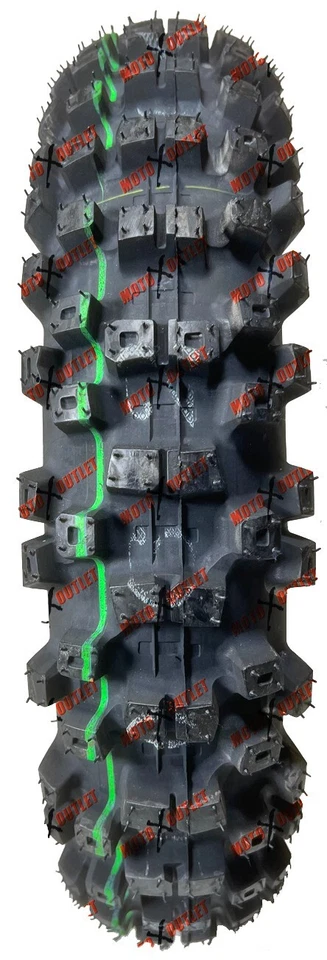 Duro 80/100-12 Tire Rear DM1154 Dirt Bike MX KLX110 CRF110 TTR110 65SX YZ65 - image 2 of 4