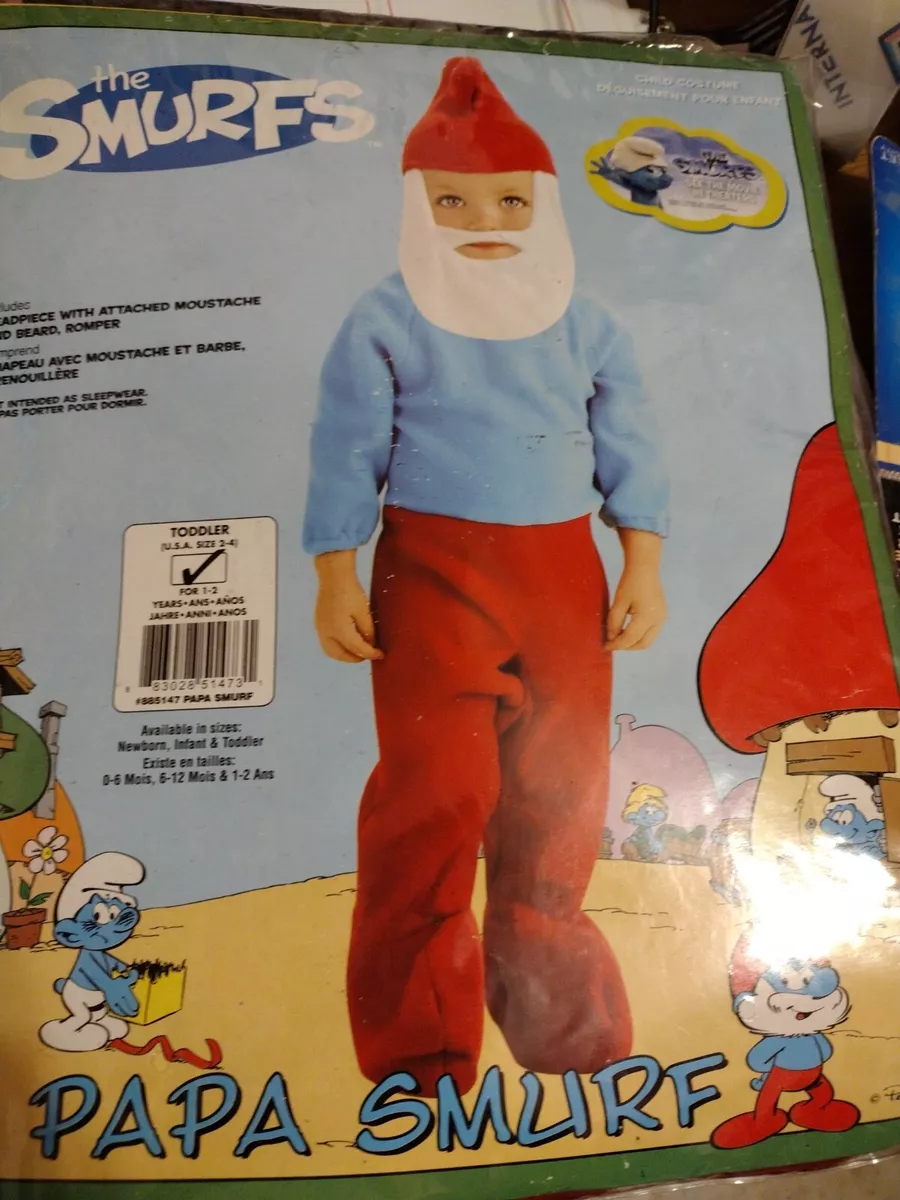 Kid's The Smurfs Papa Smurf Costume