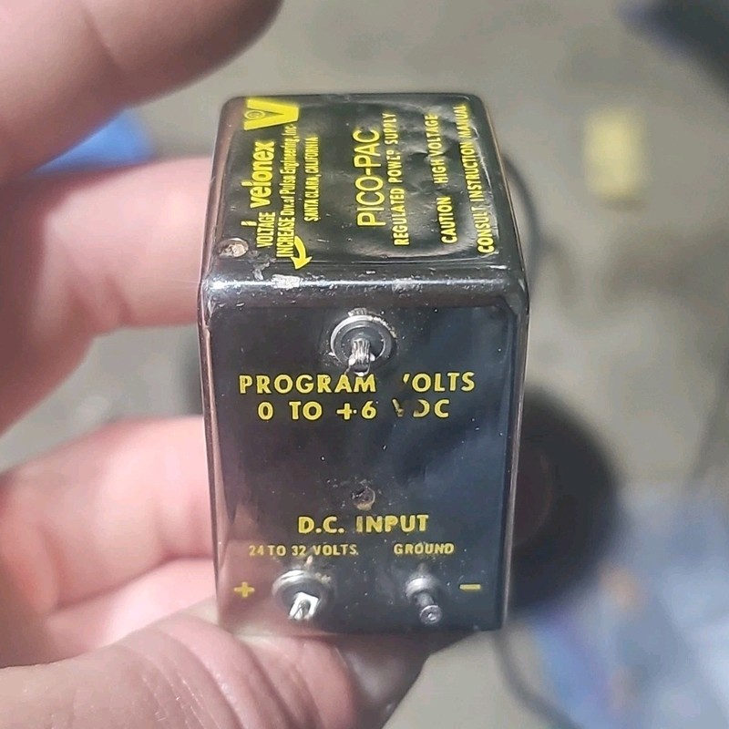 Velonex Pico-Pac PP-507N DC-DC Step-Up Power Supply 24-32V In 0-6kV Out