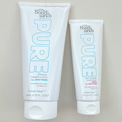 Bondi Sands Pure Allmähliche Bräune Lotion 200 ml + Maske 75 ml Set 2-tlg.