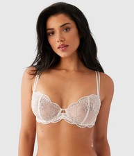 Wacoal 855314 Midnight Soir e Underwire Bra 34DDD Champagne 98 Gorgeous NWT