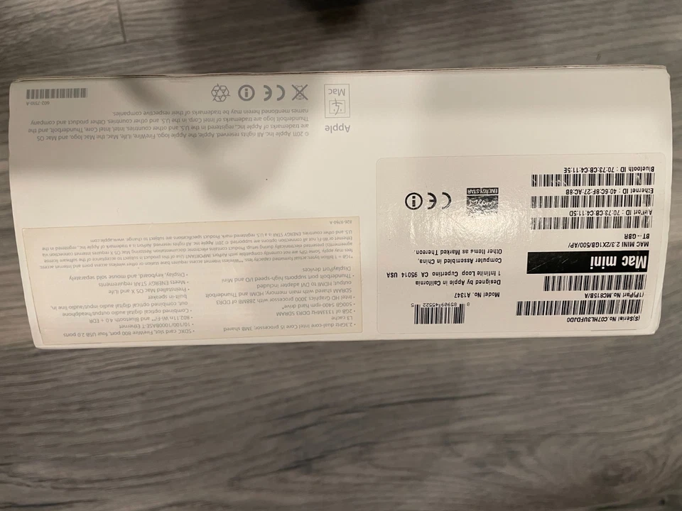 Apple Mac Mini (2011) i5-2415M 2 Cores 500GB 2GB Silver A1347 Computer - Image 3 of 4