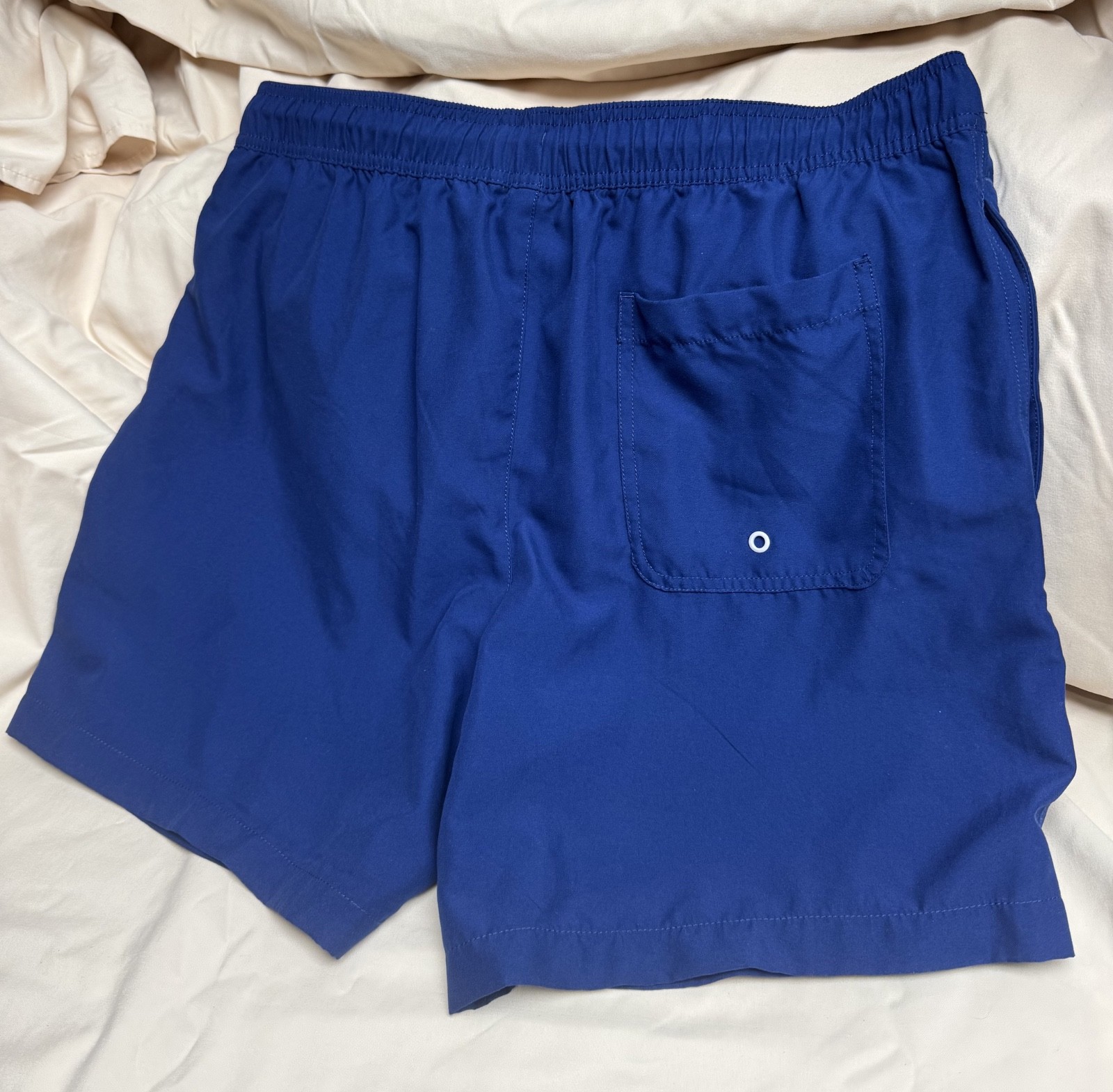 Navy Amazon Essentials Swim Trunks - image 2