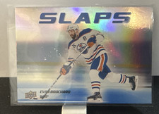 2025-26 Upper Deck Series 2 Slaps Evan Bouchard #SL-3 Edmonton Oilers