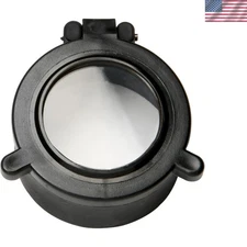 Blizzard Clear Scope Cover - Weather Resistant 2in Lens for Rifles, 2X Magnif...