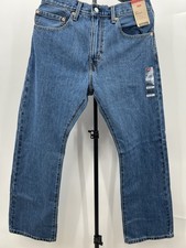 Levis 517 Mens Bootcut Jeans Medium Wash Cotton Straight Leg NWT - 34x30