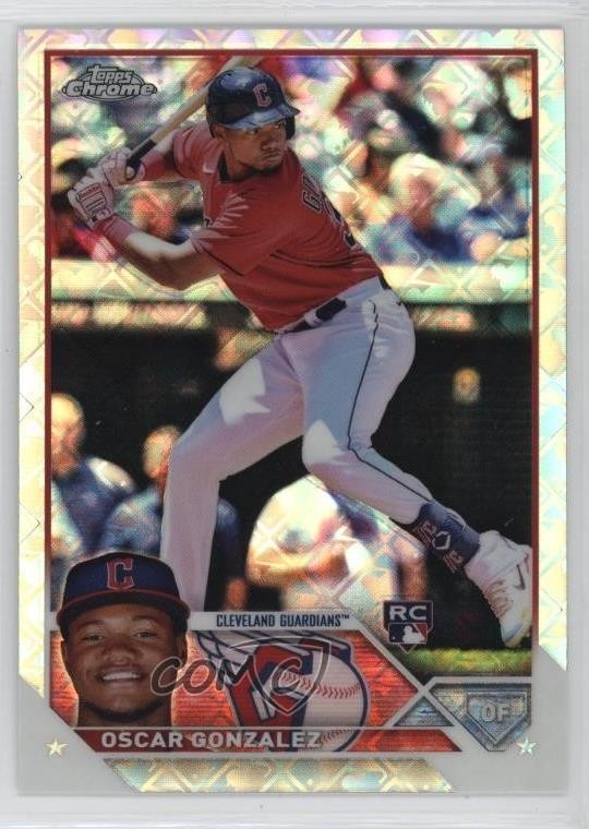 2023 Topps Chrome Logofractor Edition Oscar Gonzalez #207 19yg