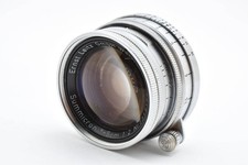 Leica Summicron 50mm f/2 Lens Excellent Condition Retractable Black