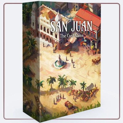 San Juan 2-Player Cardgame Version Puerto Rico 1897 including Sleeves English