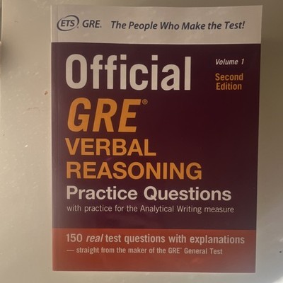 ETS Official GRE Study Guides Set: Verbal, Quantitative, General 2nd/3rd Ed