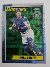 2025 Topps Update Series - 1990 Topps Baseball Will Smith Green Mojo /99
