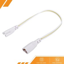 4Pack - T5 T8 LED Tube Connector Cable 30CM Male to Female Double End Cord