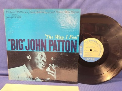 BIG JOHN PATTON WAY I FEEL BLUE NOTE BST 84174. ORIGNAL USA LP NEAR MINT