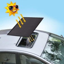 Car Sunroof Shade - Breathable Mesh UV Protection for Overnight Camping