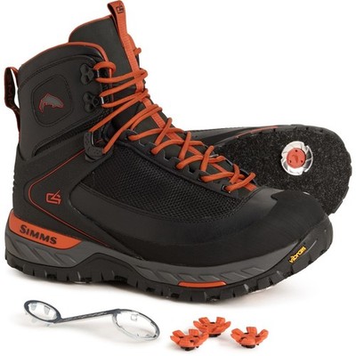 NEW IN BOX Simms G4 PRO Powerlock Men's Wading Boots - Felt Sole - 10 - Carbon