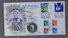 GB 1996 philatelic numismatic FDC- KEVIII Abdication - signed - w medallion