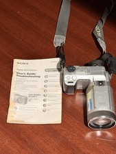 Sony Cyber-shot DSC-F717 4.9MP Digital Camera - Silver With Manual