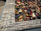 Antique Crazy Quilt  - Silk quilt vintage- Over 200 Years Old — photo 3