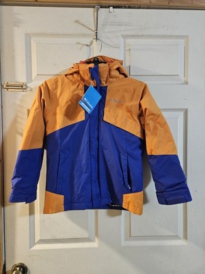 Columbia Boys' Bugaboo III Fleece Interchange Jacket: YELLOW/ORANGE/BLUE: NWT: S
