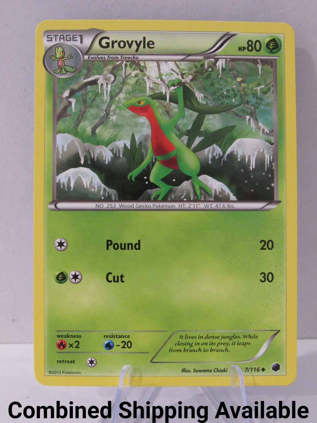 Grovyle 7/116 Plasma Freeze NM English 17372