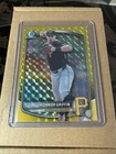 Konnor Griffin 2025 Bowman Draft Chrome Yellow Geometric #/75 Pittsburgh Pirates