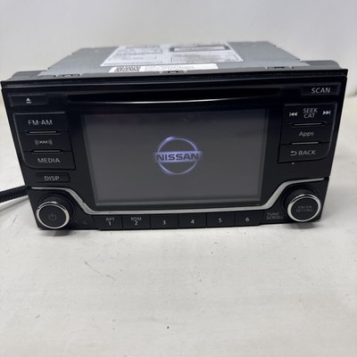 2014-2017 Nissan Leaf Sentra Versa Single CD AM FM SAT Radio OEM 281859MB0A