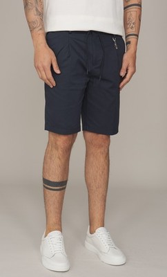 MEN'S MANUEL RITZ PLIERS ELASTIC BERMUDA SHORTS - 4032B1778-263123