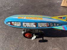 schylling Sky Rangers Zeppelin, tin plate collector series Tin Litho working 9  