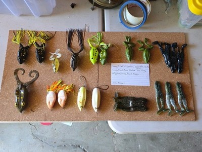 Snag Proof Frog Lot Bass Fishing