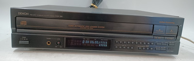 AS-IS Denon DCM-560 5-Disc CD Player For Parts or Repair ONLY No Remote EB-19894