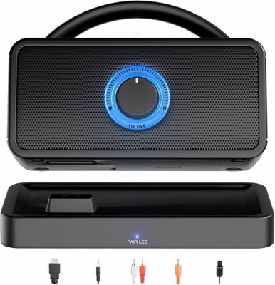 Wireless TV Speaker, Portable TV Audio Amplifier with Voice Clarifying Mode, ...