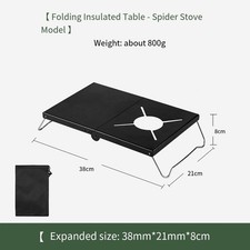 Faltbarer Campingtisch Kompakt Klapptisch Antirutsch Beschichtungsmaterial – Bild 11