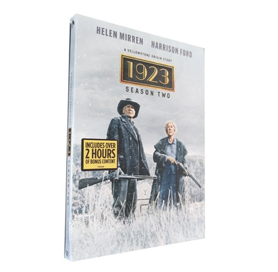#ad A YELLOWSTONE ORIGIN STORY 1923 SEASON 2 3 DISC DVD New Sealed Free Shipping $15.50