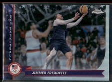 2024 Topps Chrome U.S. Olympics & Paralympic Jimmer Fredette Refractors #116