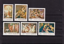 G005 Romania 1968 Paintings in the National Gallery, Bucharest MNH
