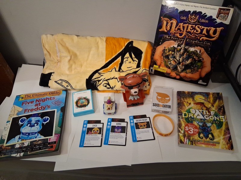 Random Collectors Item Toys - Trading Cards, Funko Five Nights At Freddy's...