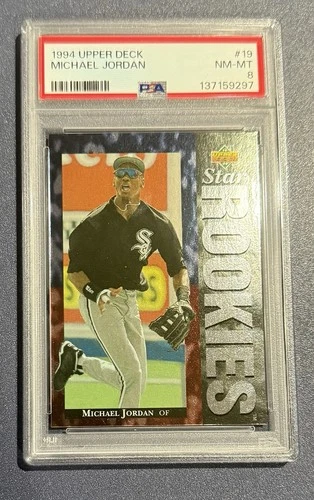 1994 Upper Deck - Michael Jordan #19 PSA 8
